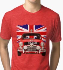 1964 Mini Cooper 'S' Monte Carlo Rally Winner Tri-blend T-Shirt