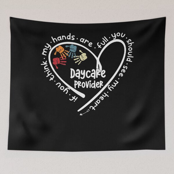 Item preview, Daycare Provider Cute Heart Quote Gift Back To School designed and sold by leshiarivers.