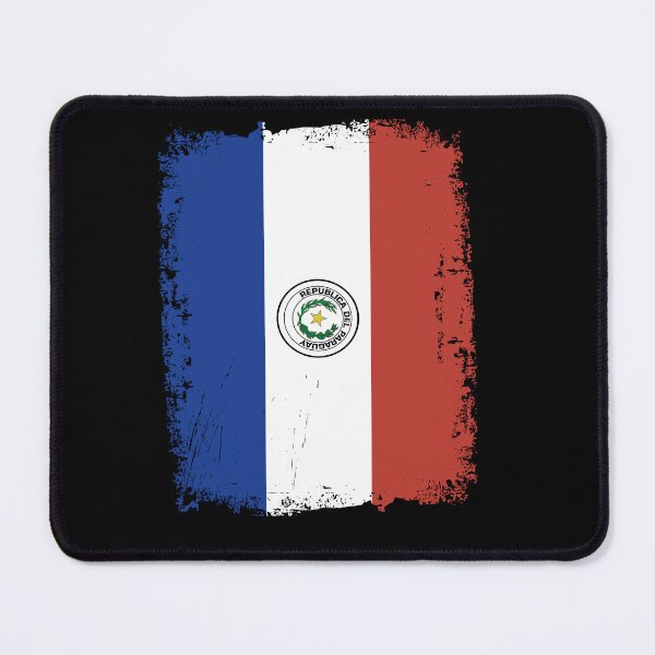 Item preview, Paraguay Flag Distressed designed and sold by rafaeltto.