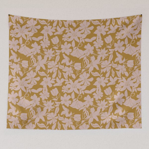 Item preview, Wildly Floral - golden blush designed and sold by SisterlyLove.