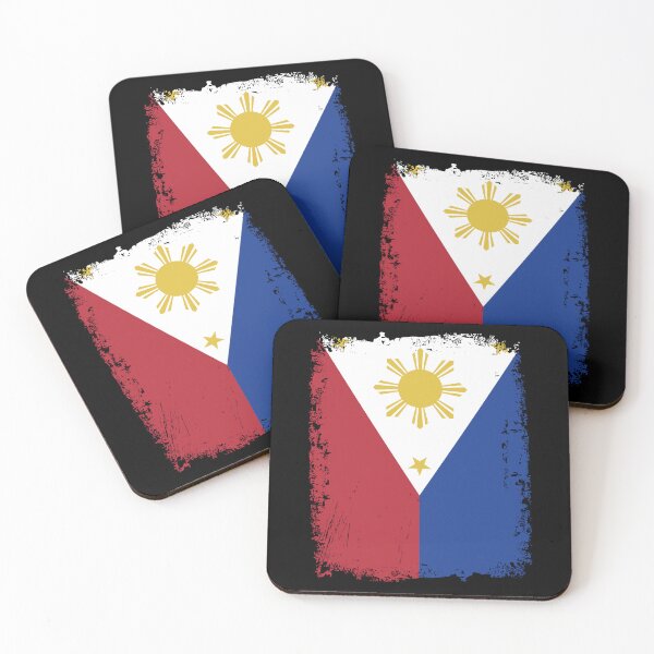 Item preview, Philippines Flag Distressed designed and sold by rafaeltto.