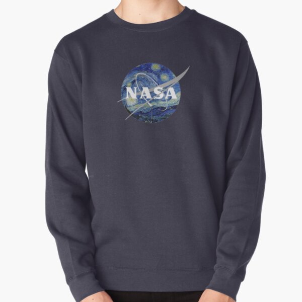 Starry Night Nasa Pullover Sweatshirt