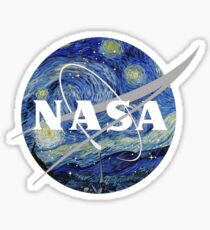 Starry Night Nasa Sticker