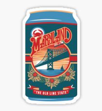 Maryland Beer Sticker