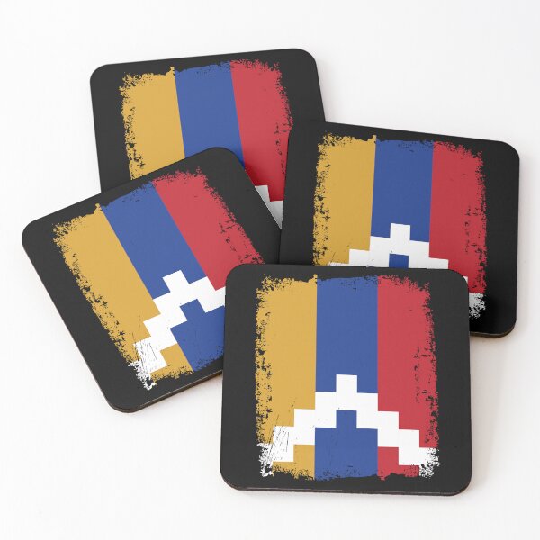 Item preview, Republic of Artsakh Flag Distressed designed and sold by rafaeltto.