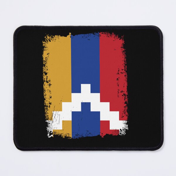 Item preview, Republic of Artsakh Flag Distressed designed and sold by rafaeltto.