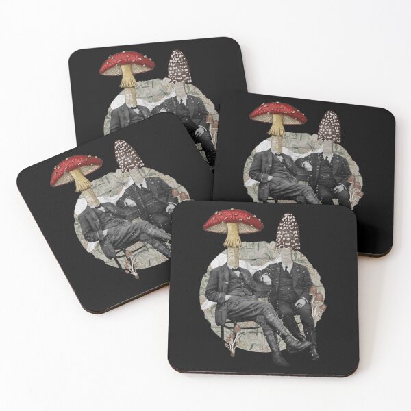 Item preview, FANCY ART VINTAGE MUSHROOM HEAD PEOPLE designed and sold by leshiarivers.