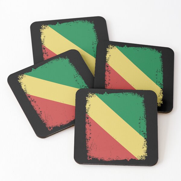 Item preview, Republic of the Congo Flag Distressed designed and sold by rafaeltto.