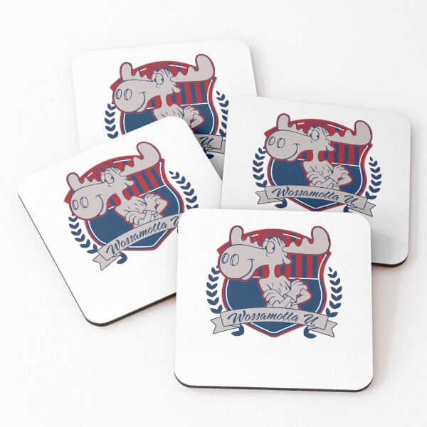 Item preview, Rocky And Bullwinkle Wossamotta U Crest designed and sold by chrisskle.