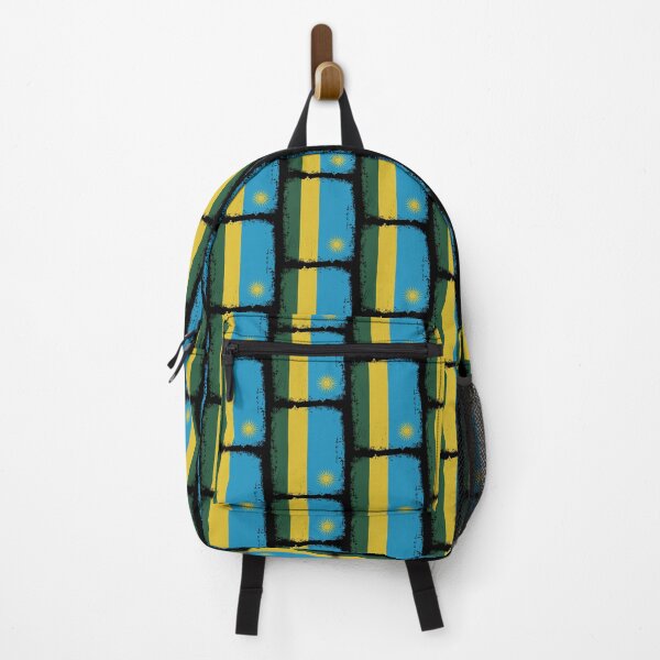 Item preview, Rwanda Flag Distressed designed and sold by rafaeltto.