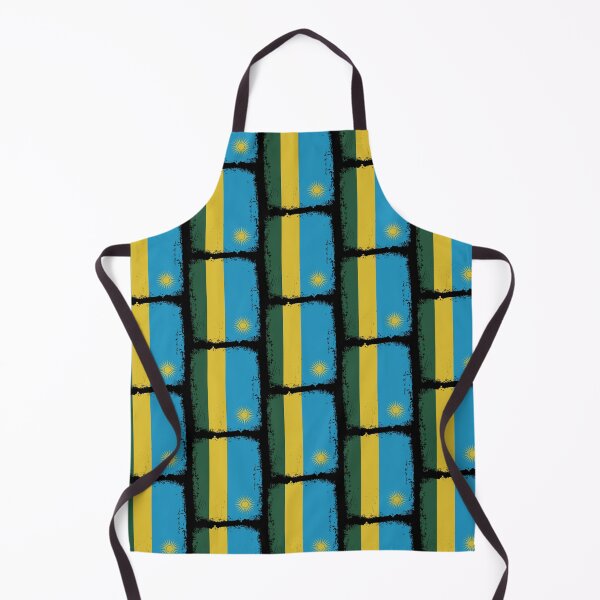 Item preview, Rwanda Flag Distressed designed and sold by rafaeltto.