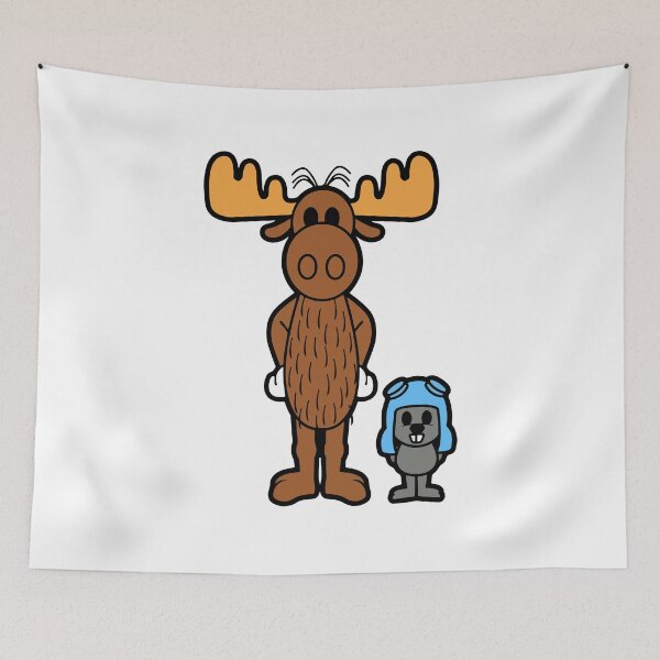 Artikelvorschau, Rocky und Bullwinkle entworfen und verkauft von chrisskle.