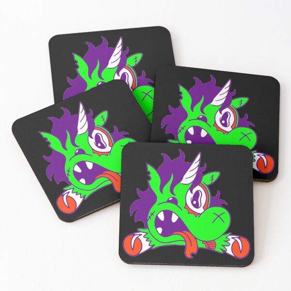 Item preview, unicorn halloween animal zombie creepy  designed and sold by Gossip Rag.