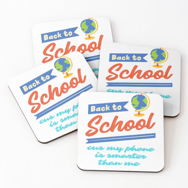 Item preview, Back to school because my phone is smarter than me designed and sold by Rickido.