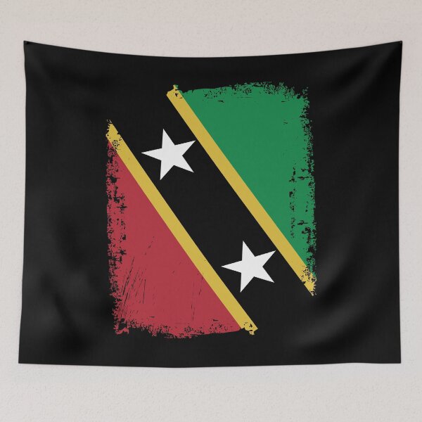Item preview, Saint Kitts _ Nevis Flag Distressed designed and sold by rafaeltto.