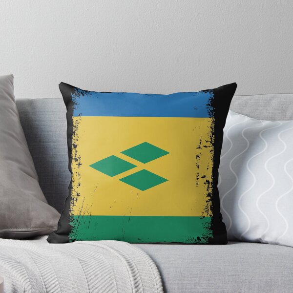 Item preview, Saint Vincent  _ the Grenadines Flag Distressed designed and sold by rafaeltto.