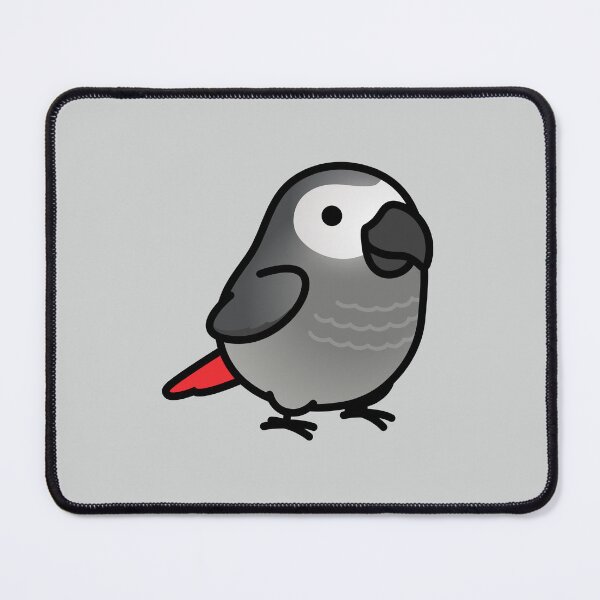 Item preview, Chubby African Grey designed and sold by birdhism.