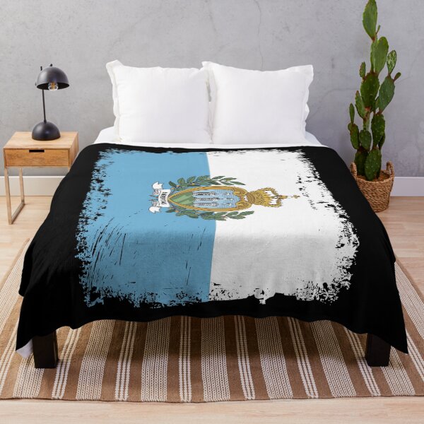 Item preview, San Marino Flag Distressed designed and sold by rafaeltto.