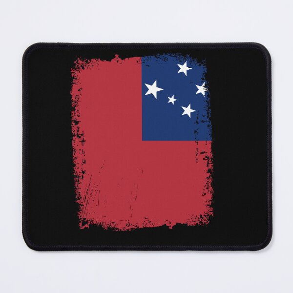 Item preview, Samoa Flag Distressed designed and sold by rafaeltto.