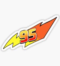 Lightning Mcqueen 95 Stickers Logos