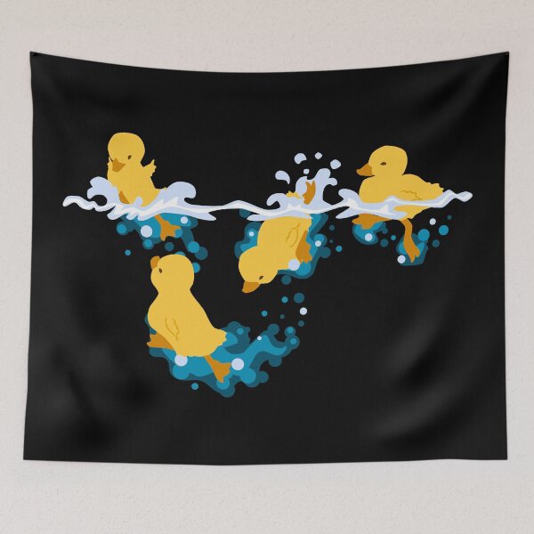 Item preview, Happy Splashing Ducklings designed and sold by Lyddie Doodles.