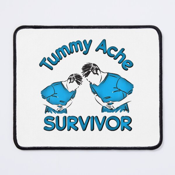 Item preview, Vintage Tummy Ache Survivor Stomachache IBS Funny Men Women designed and sold by DerexPro.