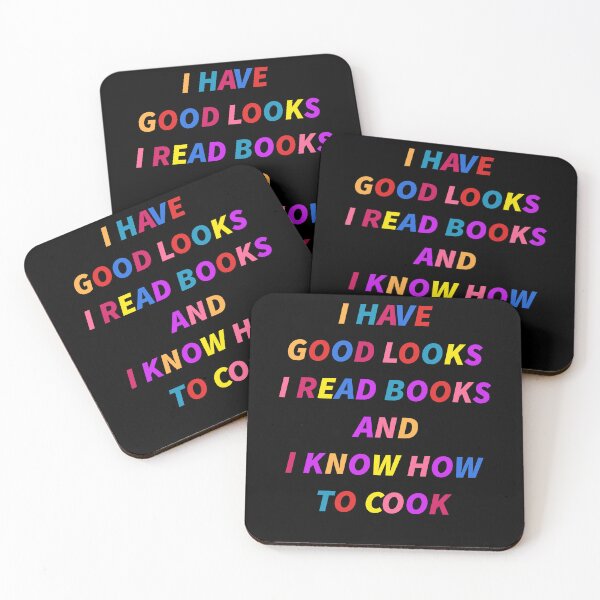 Item preview, I Have Good Looks I Read Books And I Know How To Cook designed and sold by leshiarivers.