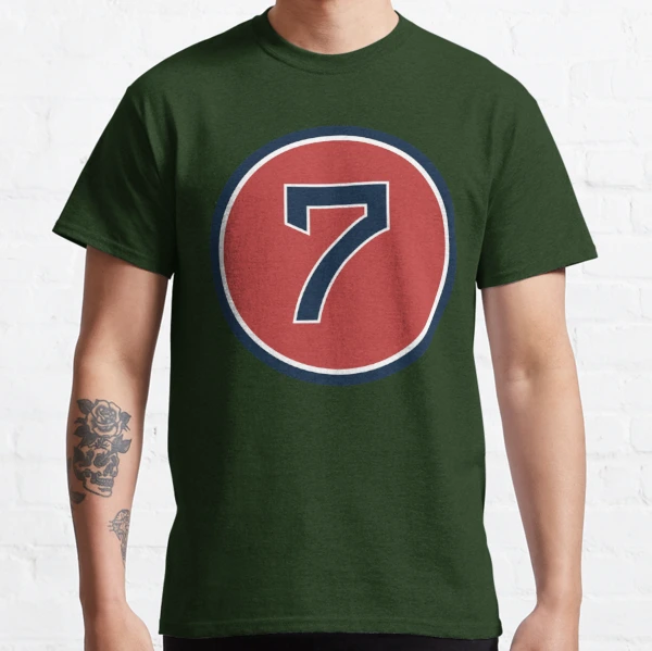 Christian Vazquez 7 Jersey Number  Classic T-Shirt for Sale by  WISHandCOLLCD