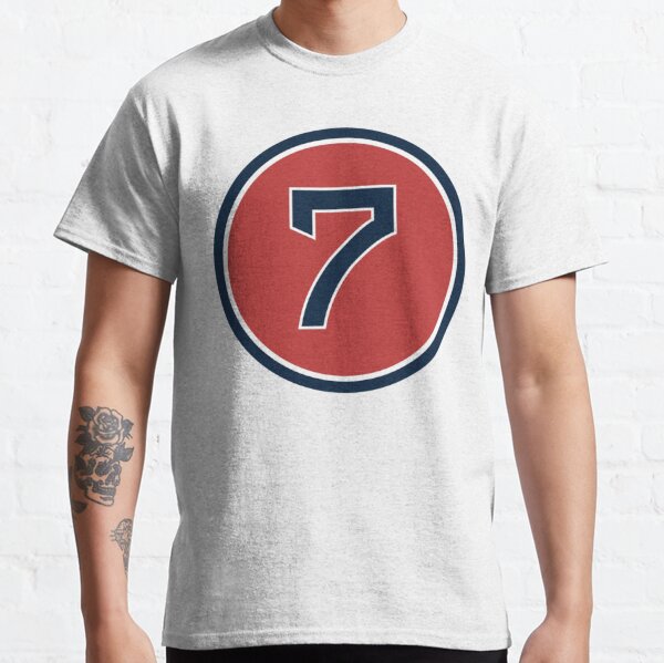 Christian Vazquez 7 Jersey Number  Classic T-Shirt for Sale by  WISHandCOLLCD