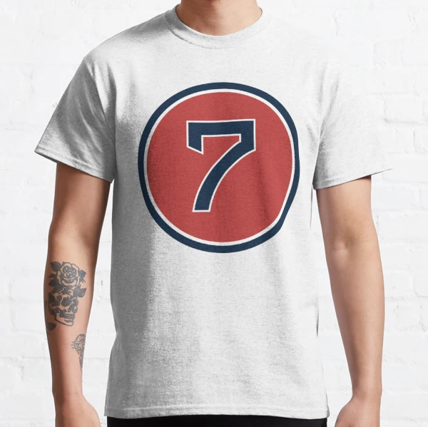 Christian Vazquez 7 Jersey Number | Classic T-Shirt