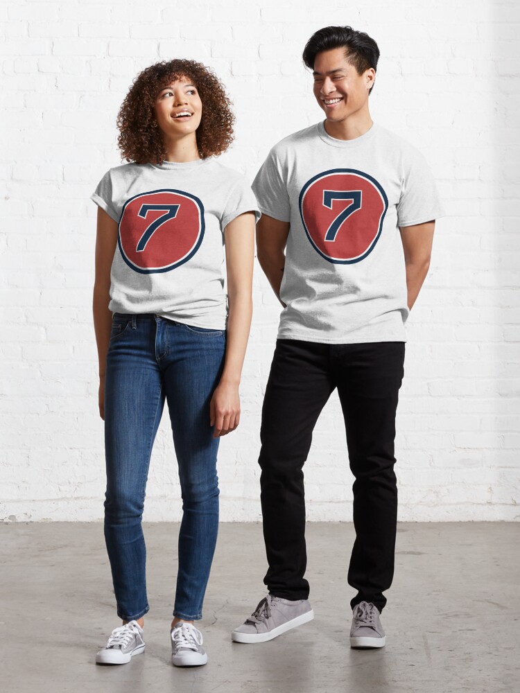 Christian Vazquez 7 Jersey Number | Classic T-Shirt