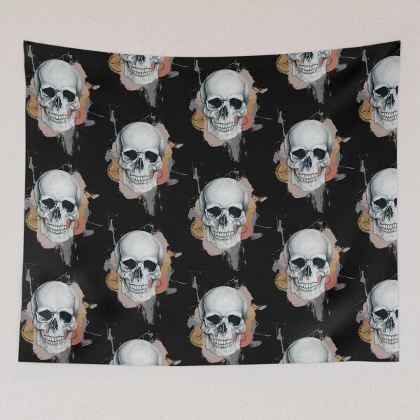 Item preview, Steampunk Skull designed and sold by wildamarie.