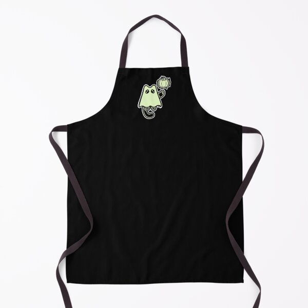 Item preview, Little Ghost Cat with a Pumpkin designed and sold by RJKpoyp.