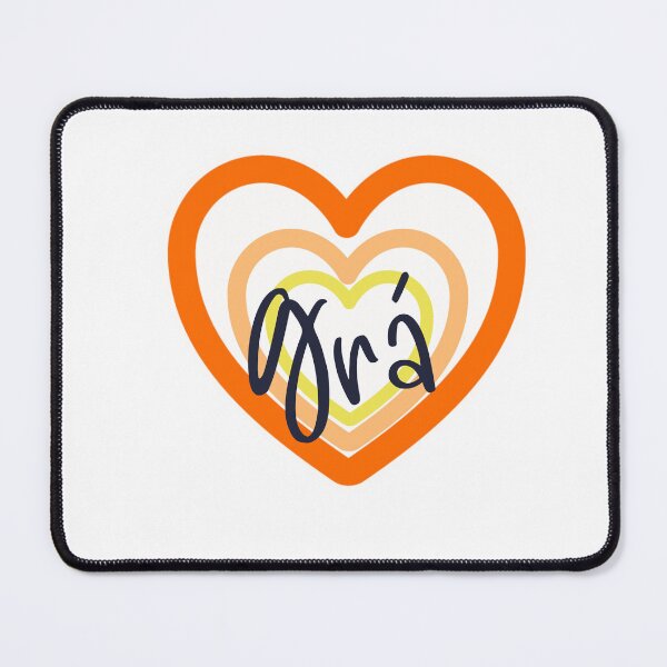 Item preview, Grá is the Irish for Love Orange designed and sold by Haiii-Designs.