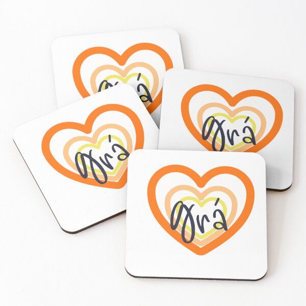 Item preview, Grá is the Irish for Love Orange designed and sold by Haiii-Designs.