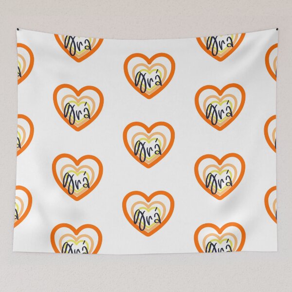 Item preview, Grá is the Irish for Love Orange designed and sold by Haiii-Designs.