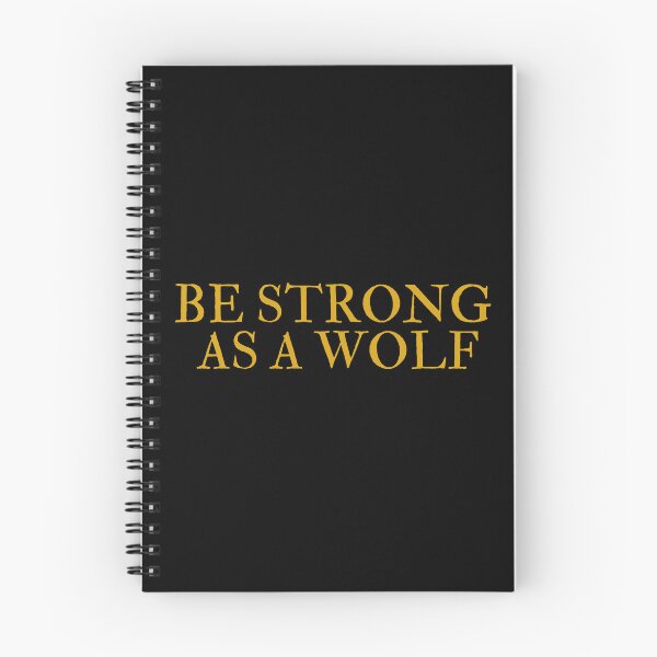 Item preview, Be Strong As A Wolf designed and sold by ExcitedMood.