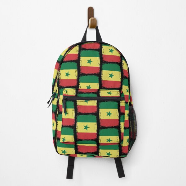 Item preview, Senegal Flag Distressed designed and sold by rafaeltto.