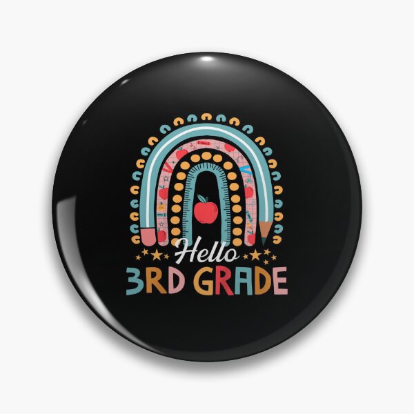 Item preview, Hello 3rd Grade Teacher Leopard Rainbow Back To School  designed and sold by AdonisShop.