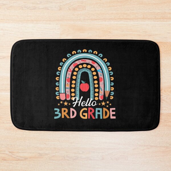 Item preview, Hello 3rd Grade Teacher Leopard Rainbow Back To School  designed and sold by AdonisShop.