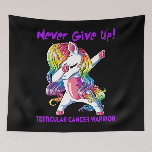Item preview, Testicular Cancer Warrior - Never Give Up! - Support Testicular Cancer Warrior Gifts designed and sold by whlrcheryl.