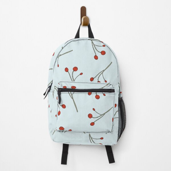 Item preview, Poppy Buds on Periwinkle Blue designed and sold by Gwen Tan.