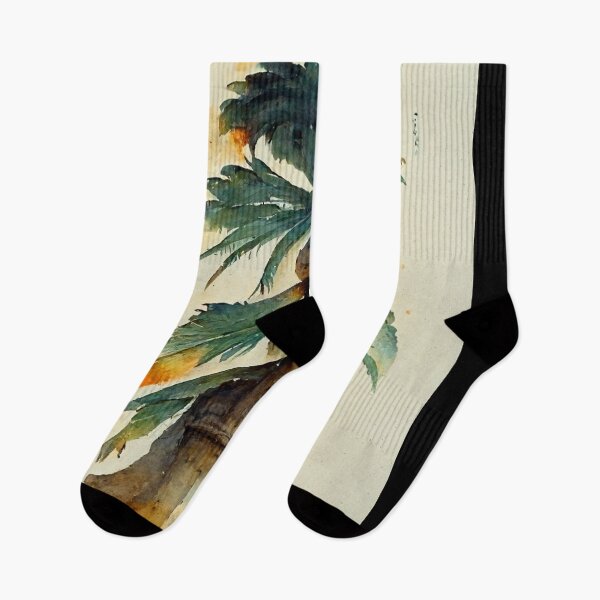 Item preview, Palm Trees Watercolor designed and sold by deificusArt.