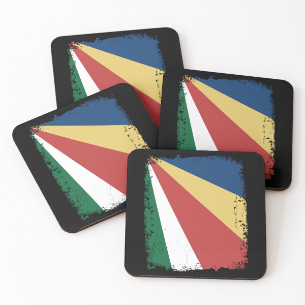Item preview, Seychelles Flag Distressed designed and sold by rafaeltto.