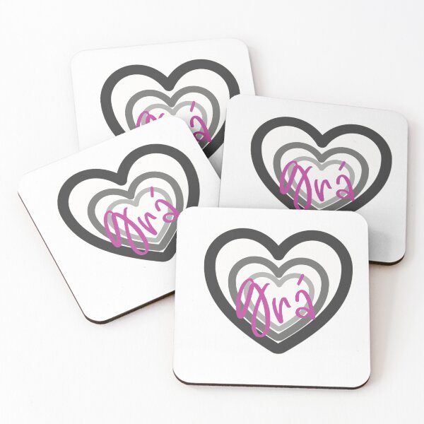 Item preview, Grá is the Irish for Love Black and Pink designed and sold by Haiii-Designs.