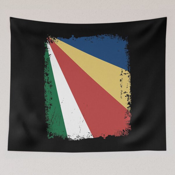 Item preview, Seychelles Flag Distressed designed and sold by rafaeltto.