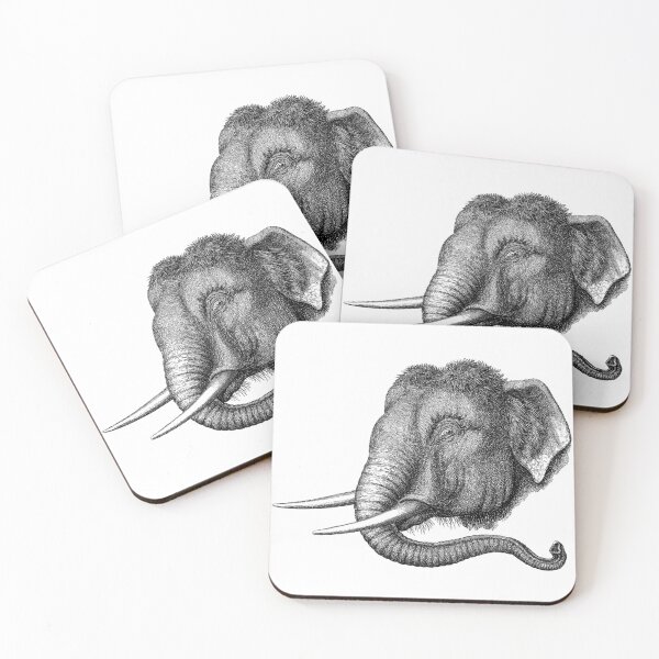 Item preview, Vintage Elephant Head  designed and sold by red-mode.
