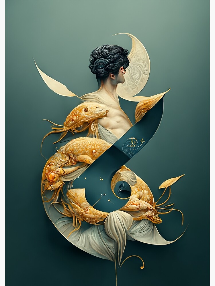 Pisces Zodiac Sign Astrology Symbol Birth Chart