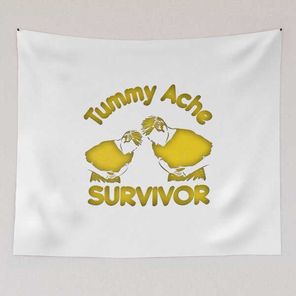 Item preview, Tummy Ache Survivor shirt designed and sold by DerexPro.