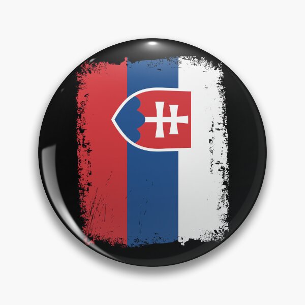 Artikelvorschau, Slovakia Flag Distressed entworfen und verkauft von rafaeltto.